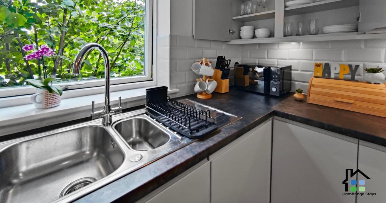 Cambridge Stays Riverside 2Br Flat-Walk To Centre-Parking-Balcony מראה חיצוני תמונה